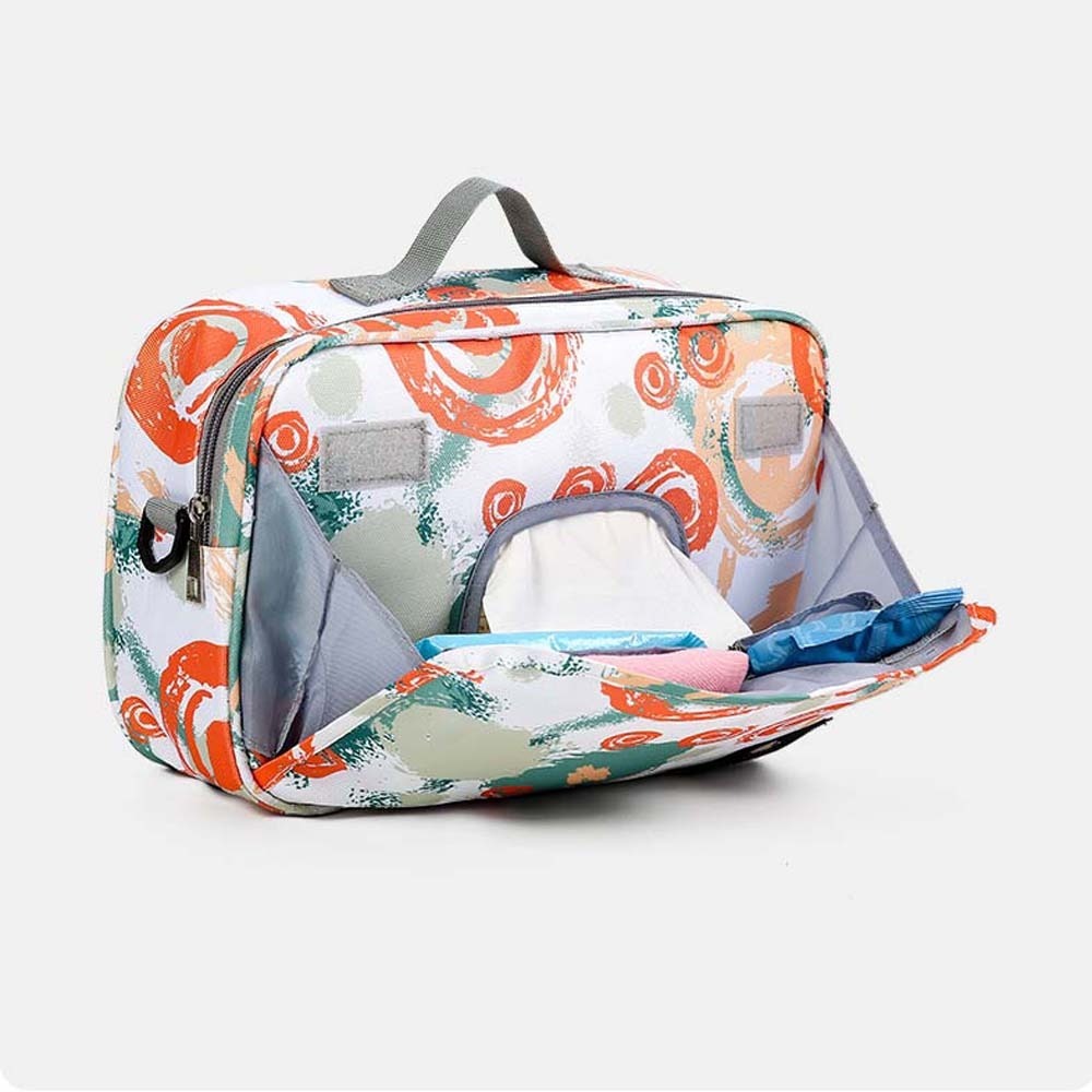 Diaper Bag Backpack - 2가지 사이즈 부드러운 기저귀 보관 가방