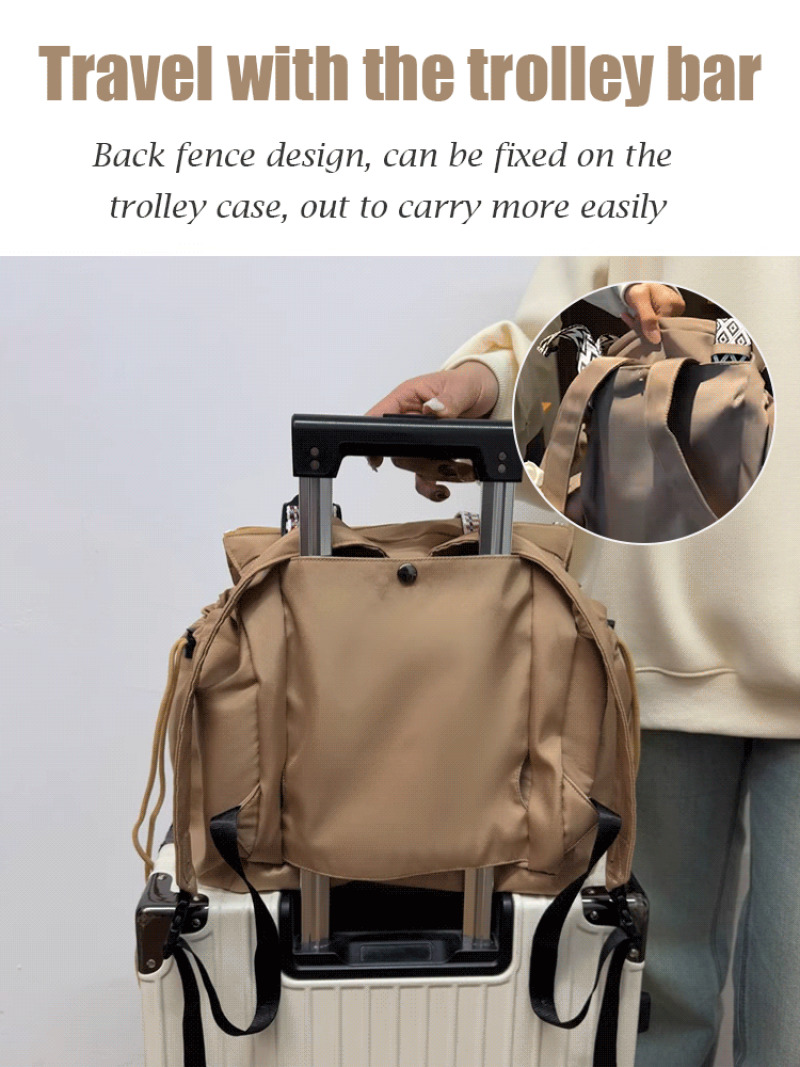 Diaper Bag Backpack - 여성용 다기능 백팩 여행용 정리 가방
