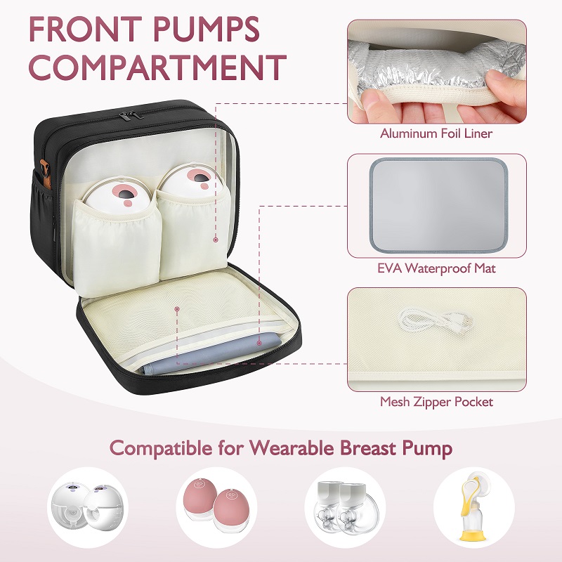 아이스 팩이 포함된 분리형 유방 펌프 가방 웨어러블 유 - Baby Products Pack 리뷰 및 가격