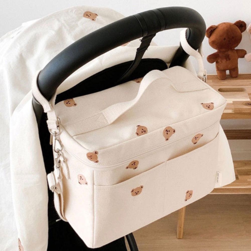 귀여운 곰돌이 보틀 쿨러 가방, 보온 보냉 유모차 정리 - Diaper Bag Backpack 리뷰 및 가격