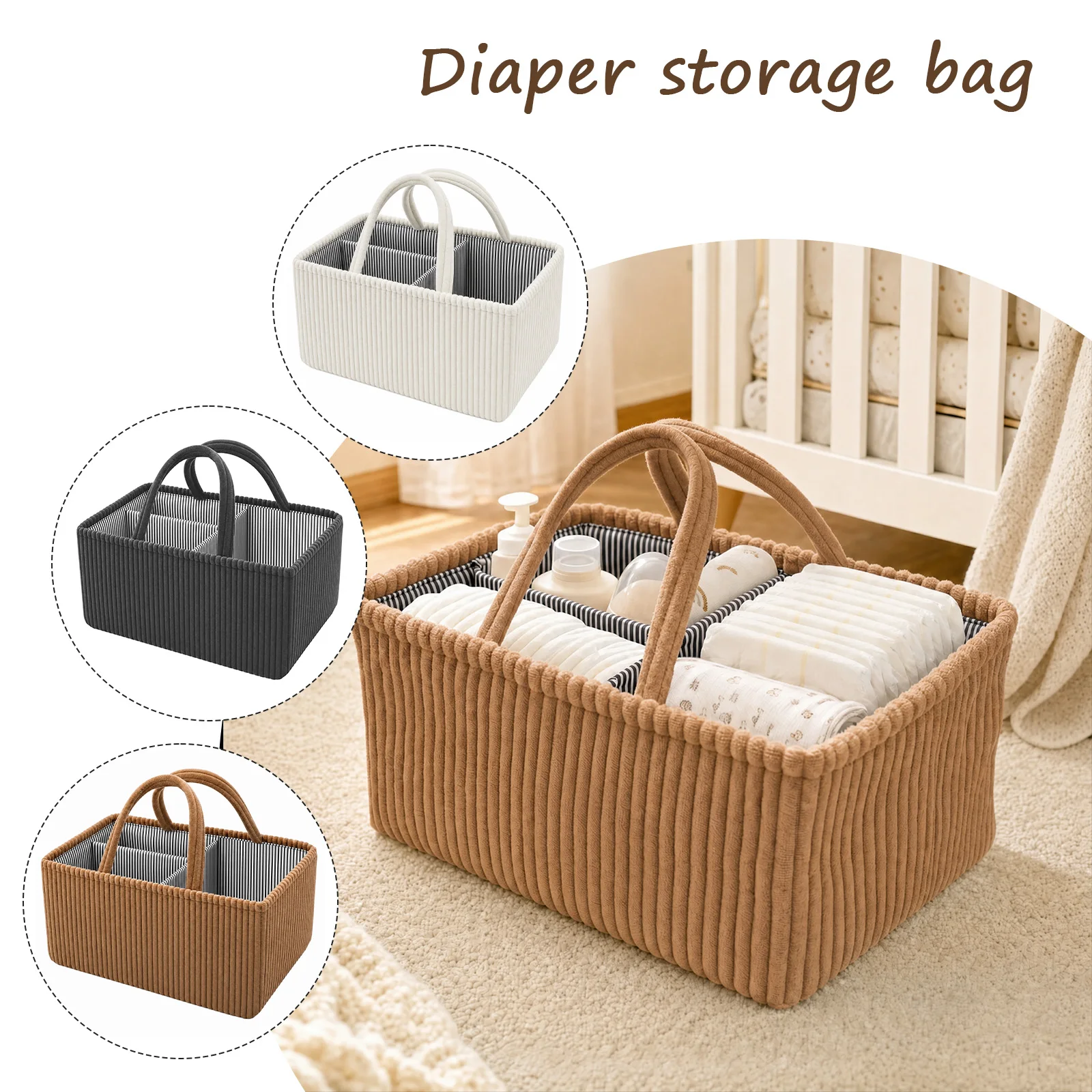 아기 기저귀 정리함 접이식 기저귀 교환 보관함 손잡이가 - Diaper Bag Backpack 리뷰 및 가격