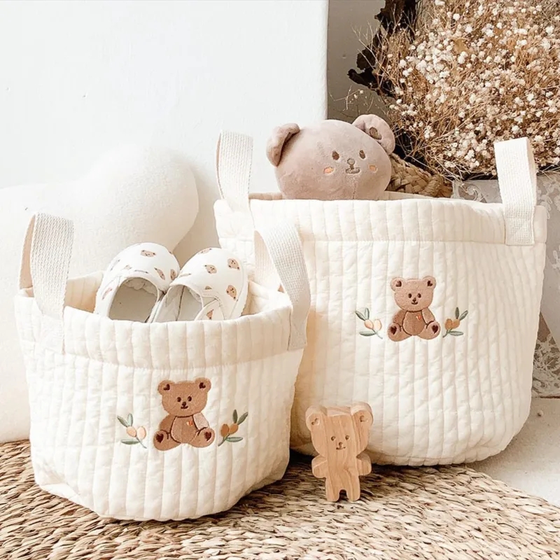 INS 귀여운 곰 자수 아기 가방, 기저귀 보관, 미라 - Diaper Bag Backpack 리뷰 및 가격