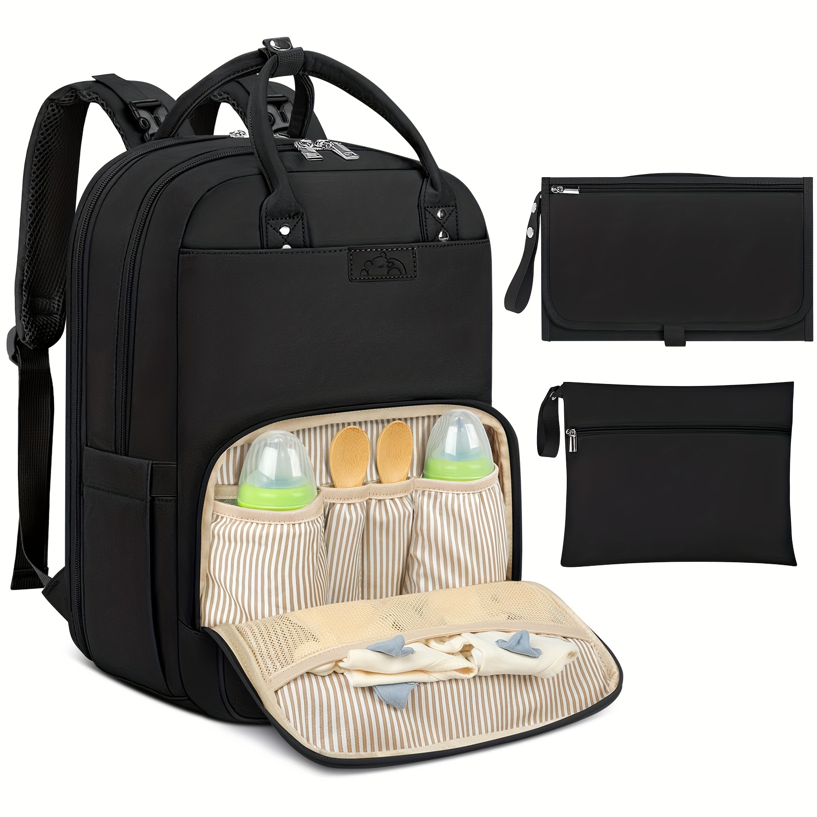 NEWHEY 휴대용 변경 매트가있는 가방 배낭 기저귀  - Diaper Bag Backpack 리뷰 및 가격