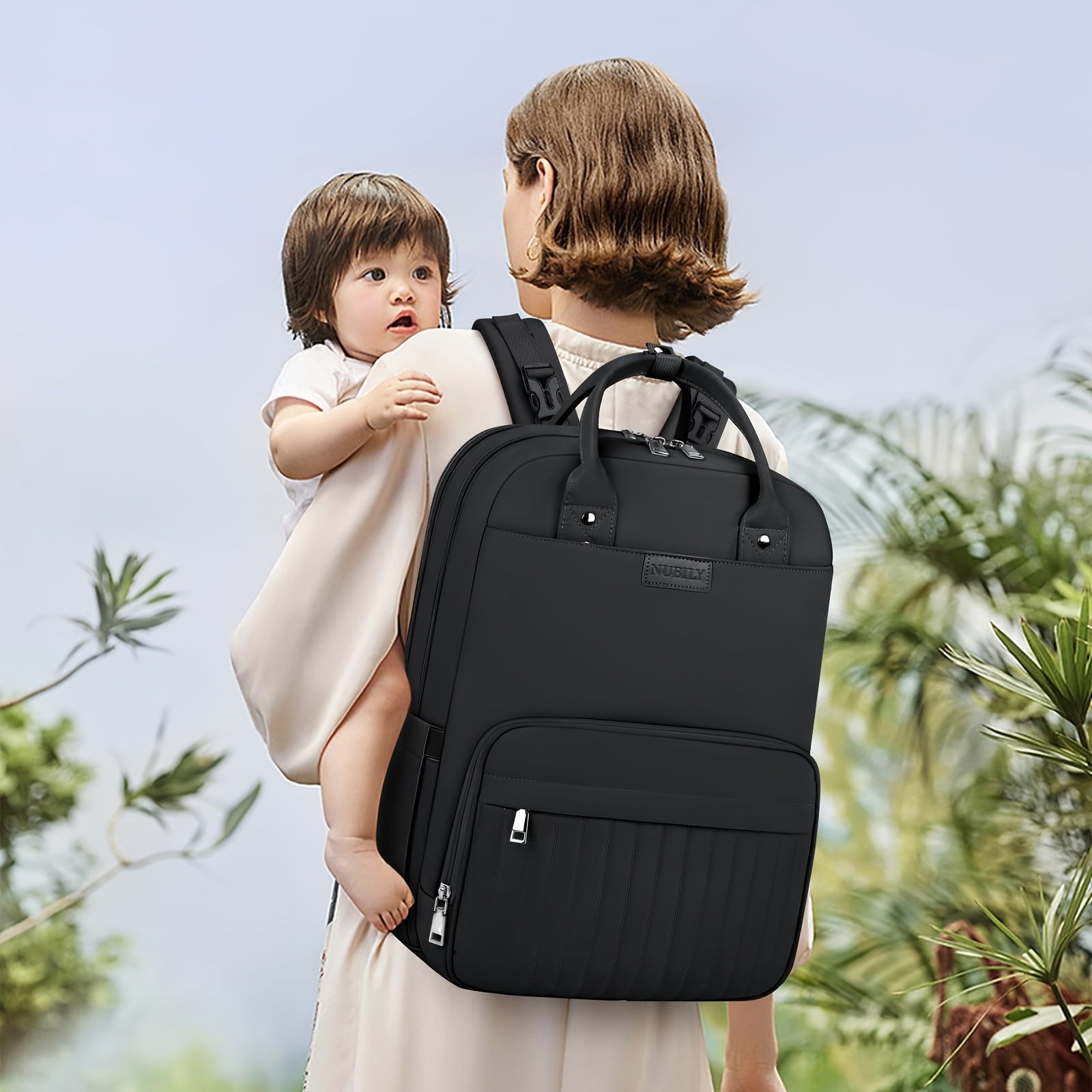 NEWHEY 휴대용 변경 매트가있는 가방 배낭 기저귀  - Diaper Bag Backpack 리뷰 및 가격