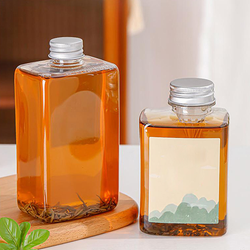 260/350/500ML 누수 방지 평평한 사각 병 주 - Portable Bottle Warmer 리뷰 및 가격