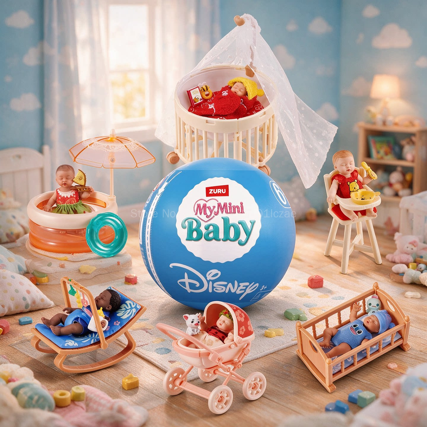 ZURU 디즈니 마이 미니 베이비 블라인드 박스 액션  - Baby Products Pack 리뷰 및 가격